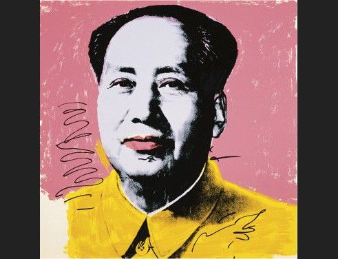 Andy Warhol Mao Yellow Shirt